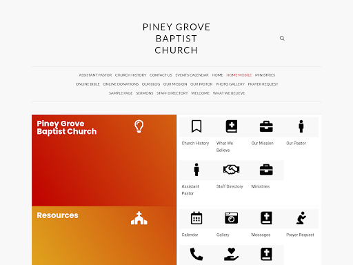 Piney Grove Baptist Church Screen 3