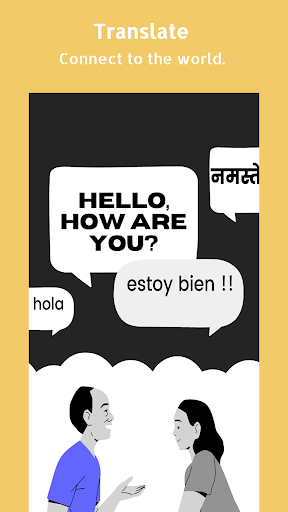 Android application Translate Globally screenshort