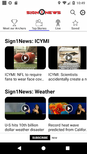 Sign1News Screen 2