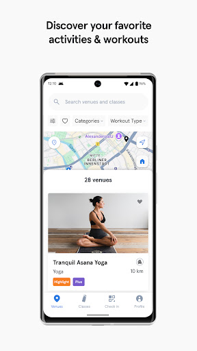 Screenshot of Urban Sports Club
