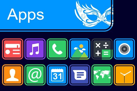Fledermaus - Screenshot ng Icon Pack