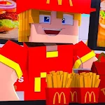 Cover Image of Download Fast food restaurant Minecraft  APK