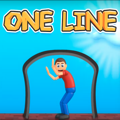 One Line - Salve o Homem logo