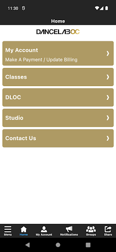 Dance Lab OC Screen 2