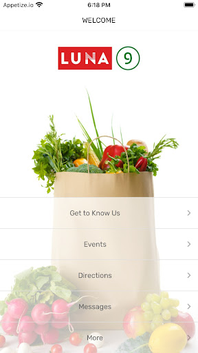 Android application Luna9 Retail screenshort