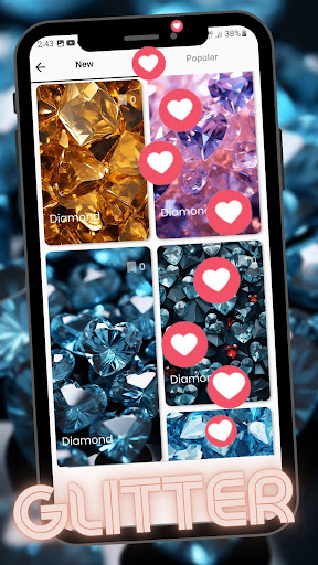 Luxury Diamonds HD wallpaper Screen 2
