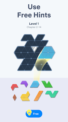 Triangle Tangram: Block Puzzle - Screenshot 2