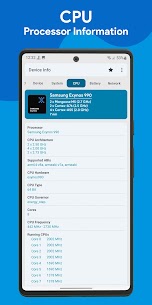Device Info: Phone CPU, System MOD APK (Premium Unlocked) 3
