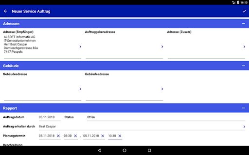SERVICE-Plus 2 Screen 2