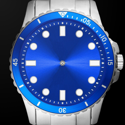 Huge Analog Clock Logo
