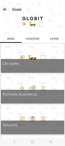 Android application Globit screenshort