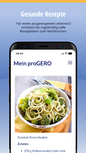 proGERO App Screenshot