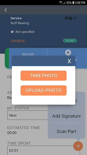 MicroMain Mobile Technician Screen 3