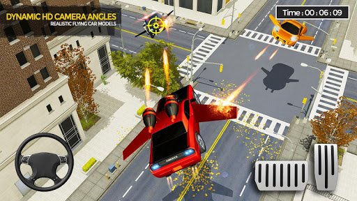 Flying Car Shooting Game: Modern Car Games 2020 1.1 screenshots 1