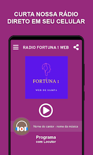 Download radio fortuna 1 web v1.6 MOD APK  (Unlimited Money) Free For Android 1