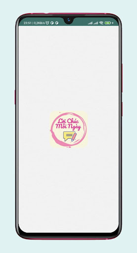 Android application Lời chúc hay mỗi ngày screenshort