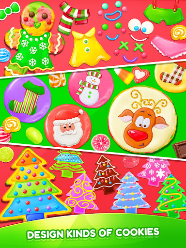 Christmas Unicorn Cookies & Gingerbread Maker Game screenshots 11