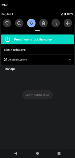 Lock Screen Widget Screenshot 4 - AppWisp.com
