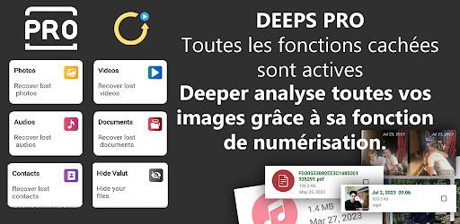 Aperçu de l'application