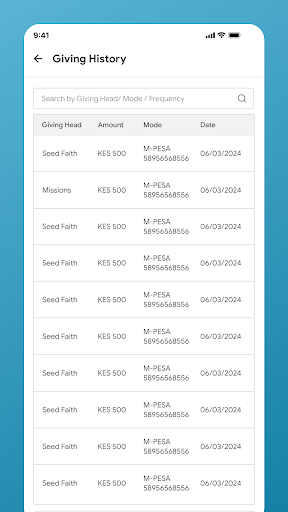 Safiri24 Member Screen 3