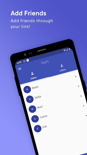 Android application Debts screenshort
