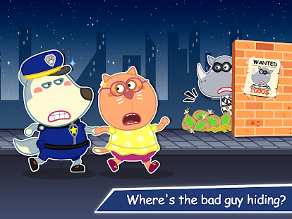 Wolfoo - We are the police Varies with device APK screenshots 11