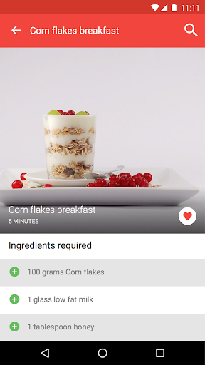 Screenshot of Russian food recipes