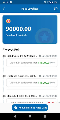 Android application SalonBarberPangkas screenshort
