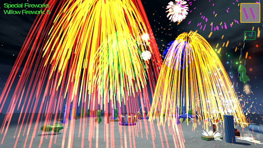 Android application Firework Party screenshort