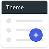 Theme  -  Nougat Blue icon