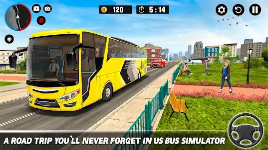 美國巴士模擬器：駕駛遊戲