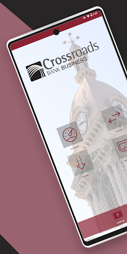 Android application Crossroads Bank Business screenshort