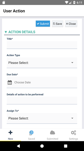 Momentum Mobile QMS Screen 2