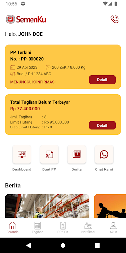 Android application Semenku Apps screenshort
