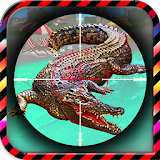 Sniper Crocodile Hunter 3D icon