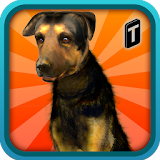 Street Dog Simulator 3D icon