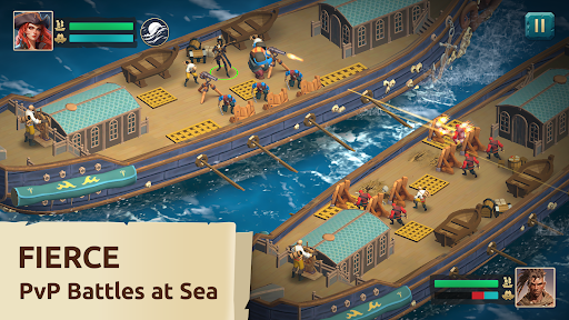 Screenshot of Pirate Ships・Build and Fight