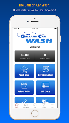 Android application The Gallatin Car Wash screenshort