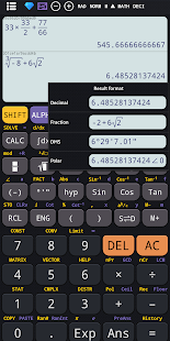 Calculadora científica 82 es plus advanced 991 ex Screenshot