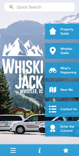 Android application Whiski Jack Resorts Whistler screenshort