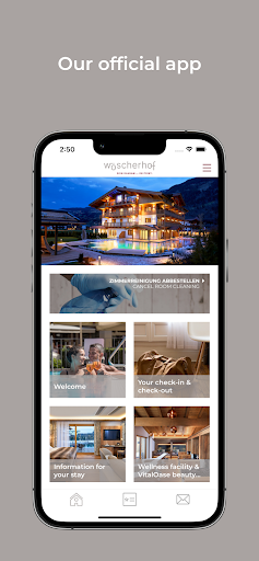 Android application Hotel Wöscherhof screenshort