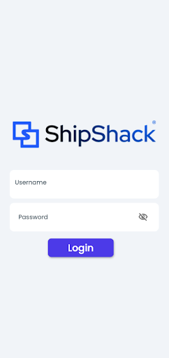 Android application ShipShack WMS screenshort