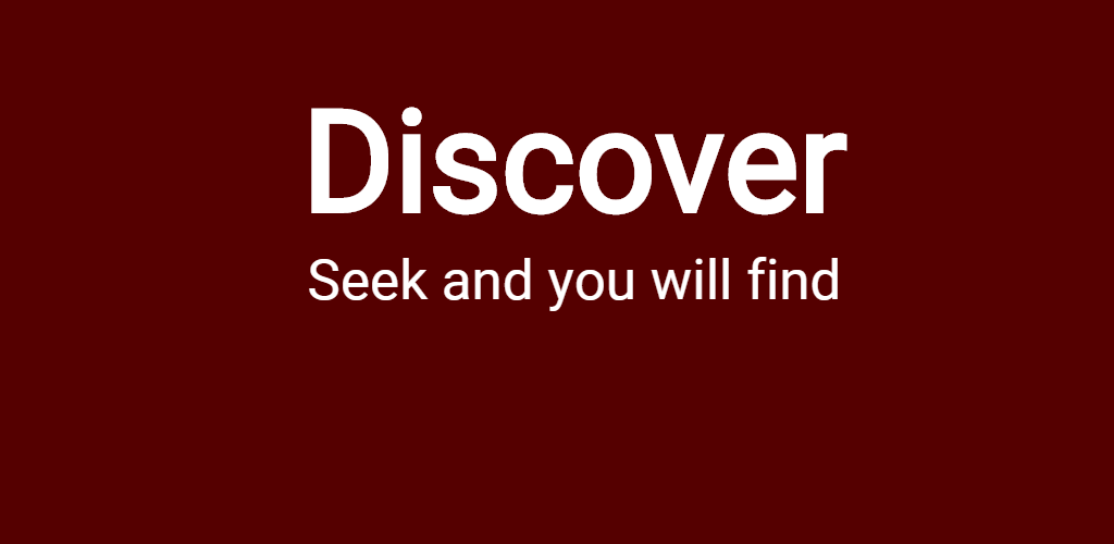 Discover app. Discover приложение.