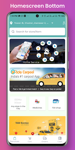 SS Multipurpose App By Webelio Screen 2