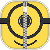 Yellow Smiley Zip Lock Screen icon