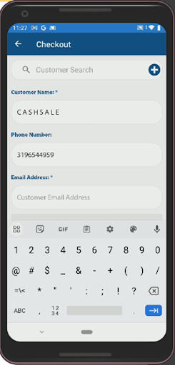 TargetPOS Screen 2