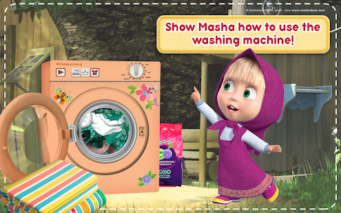 Masha and the Bear: House Cleaning Games for Girls 2.0.2 Screenshots 13
