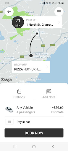 Dhillon Taxis Screen 3
