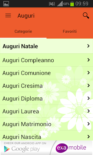 Auguri Screen 2