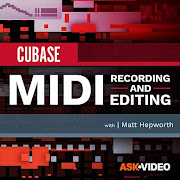 MIDI Recording & Editing Course For Cubase 10